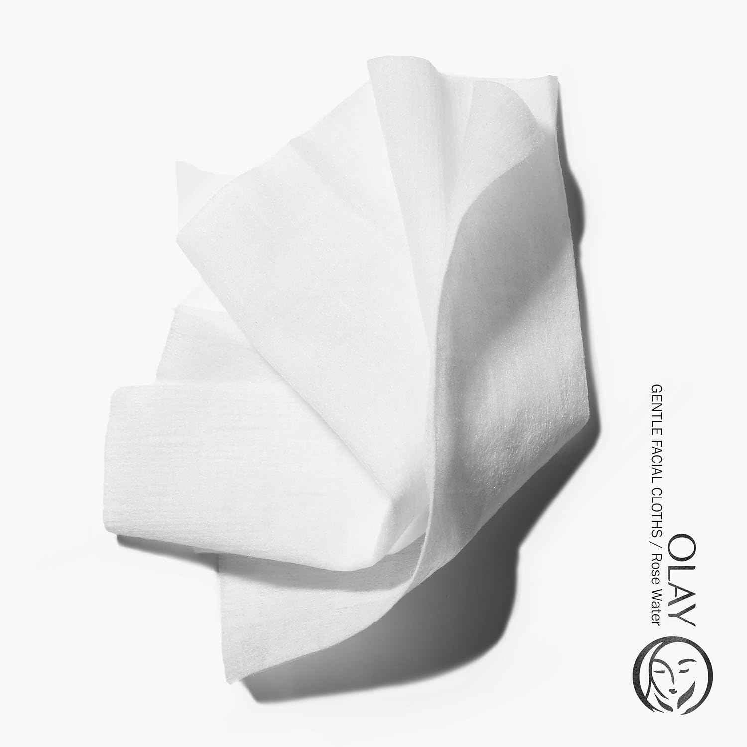 Olay Cleanse Makeup Remover Cleansing Face Wipes, Daily Facial Towelettes, Rose Water, 25 Count