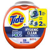 Tide Hygienic Clean Power PODS Laundry Detergent Pacs, Removes Visible and Invisible Dirt