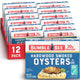 Smoked Oysters - 3.75 Ounce (Pack of 12)