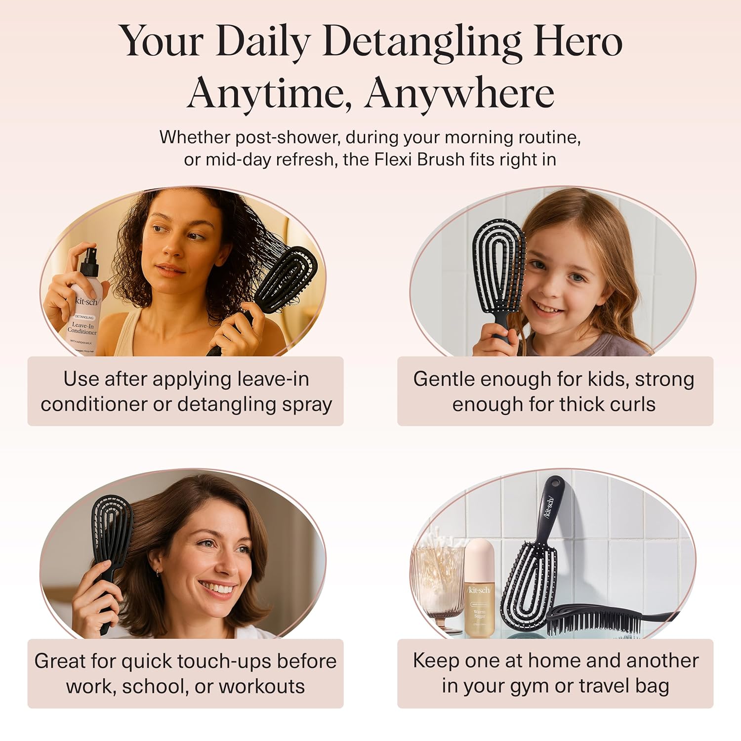 Kitsch_Hair_Brush_Detangler_–_Flexi_Flow_Hair_Brush_for_Women,_Men_&_Kids_|_Detangling_Brushes_for_Curly_Hair_with_Bendable_Frame,_Bounce_Curl_Defining_Brush_for_Wet_or_Dry_Strands_-_Black