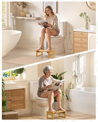 AmazerBath_7_Inches_Bamboo_Toilet_Stool_Squat_for_Adult,_Foldable_Squatting_Potty_Stools_for_Bathroom,_0.79"_Thickness_Poop_Stool_with_Non-Slip_Strip,_Space-Saving,_No_Assembly_Required,_Natural_Color