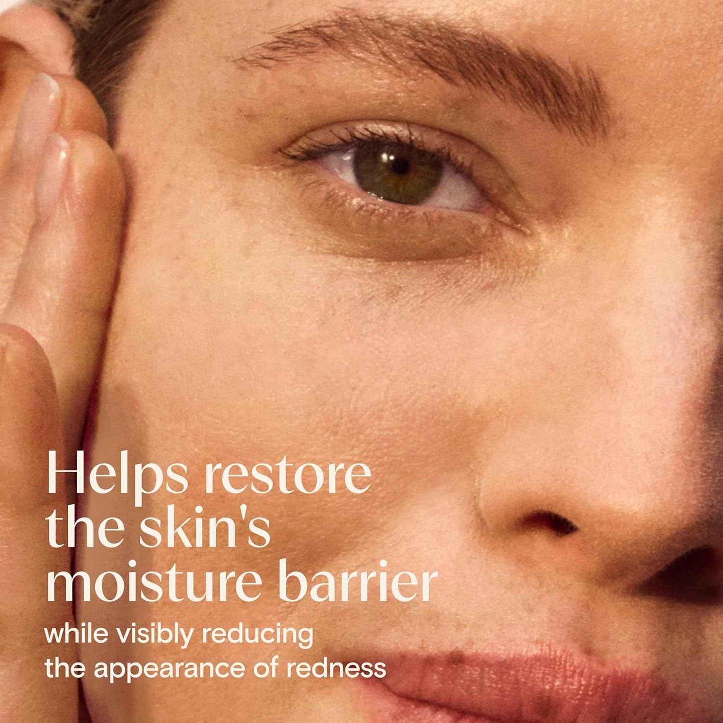 Aveeno Calm + Restore Facial Moisturizer Face Cream for Redness Relief, Non-Comedogenic, Ceramide & Vitamin B5, Hydrating for Dry, Sensitive Skin, Hypoallergenic, Fragrance-Free, 1.7 oz
