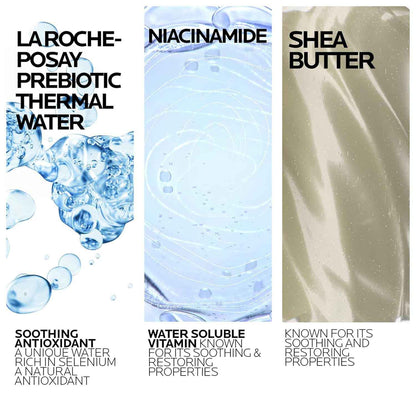 La Roche-Posay Lipikar AP+ Gentle Foaming Cleansing Oil, Gentle Oil Cleanser for Face and Body Formulated with Niacinamide, Long-Lasting 24-hour Hydration, Fragrance-Free & Soap Free