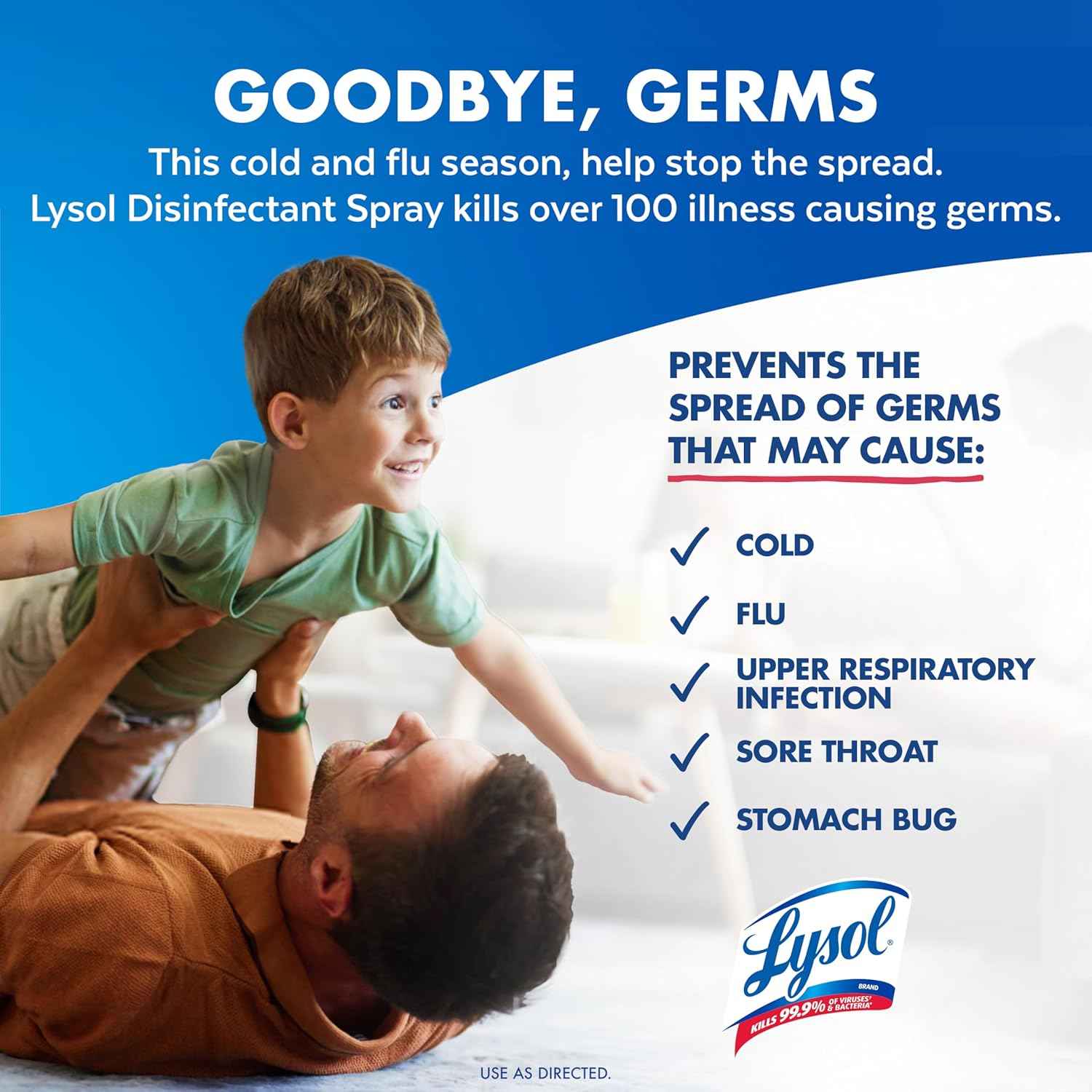 Lysol Disinfectant Spray, Sanitizing And Antibacterial Spray, For Disinfecting And Deodorizing