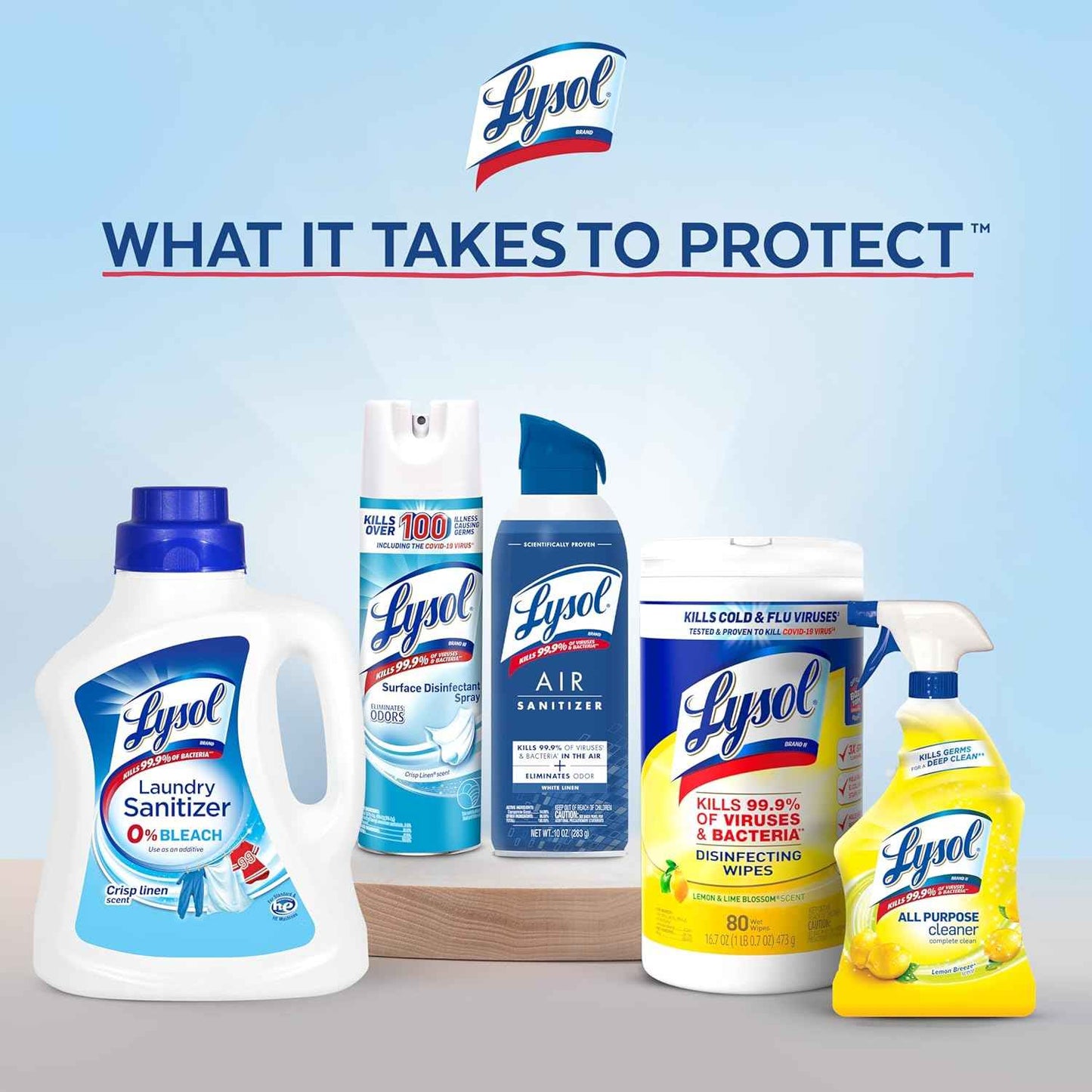 Lysol Disinfectant Spray, Household Essential Cleaning Supplies, Multi-Purpose Room Spray, Antibacterial Sanitizer Spray, Upholstery Deodorizer, Home and Bathroom