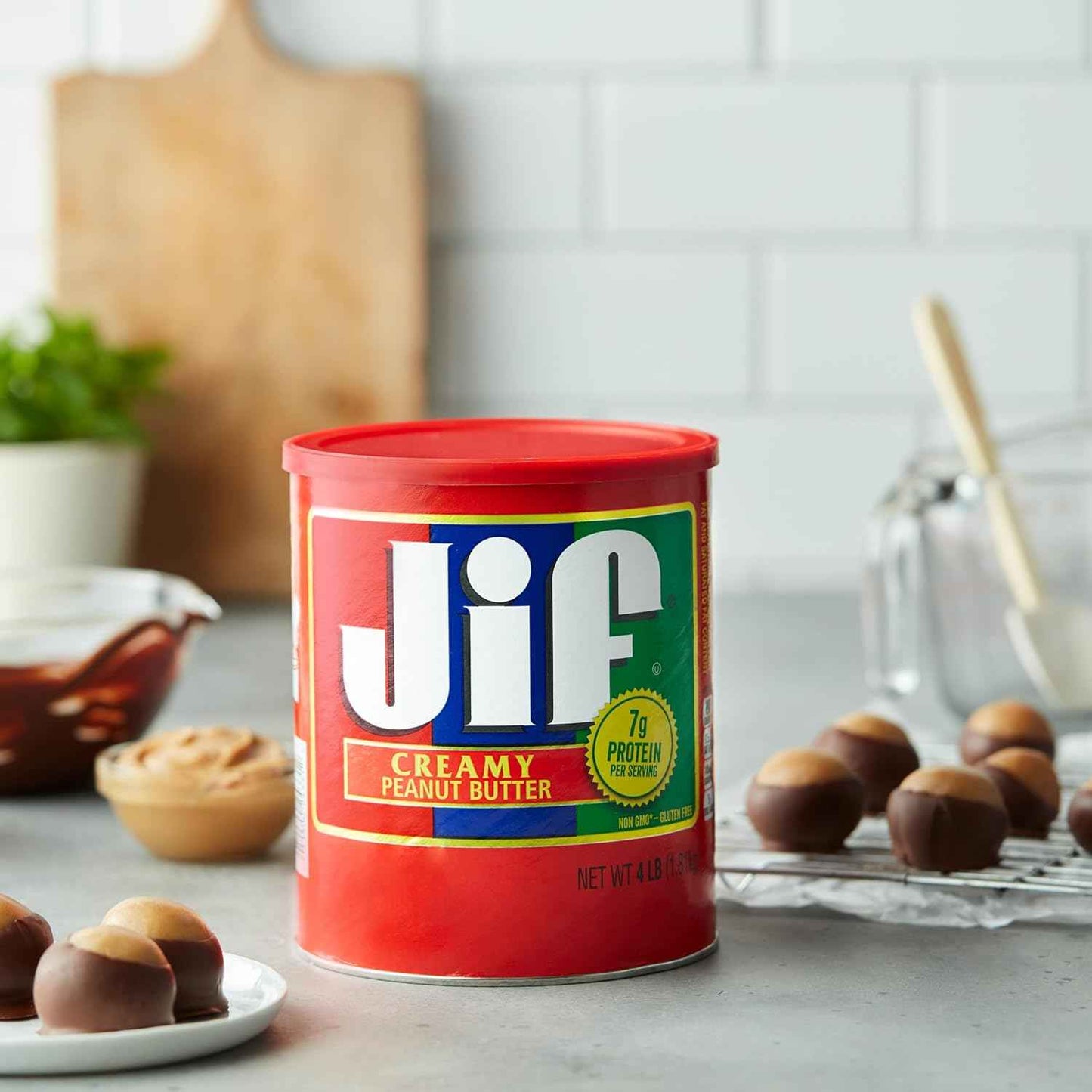 Jif Creamy Peanut Butter/ Dark Roast Creamy Peanut Butter/ Extra Crunchy/ Chocolate Peanut Butter