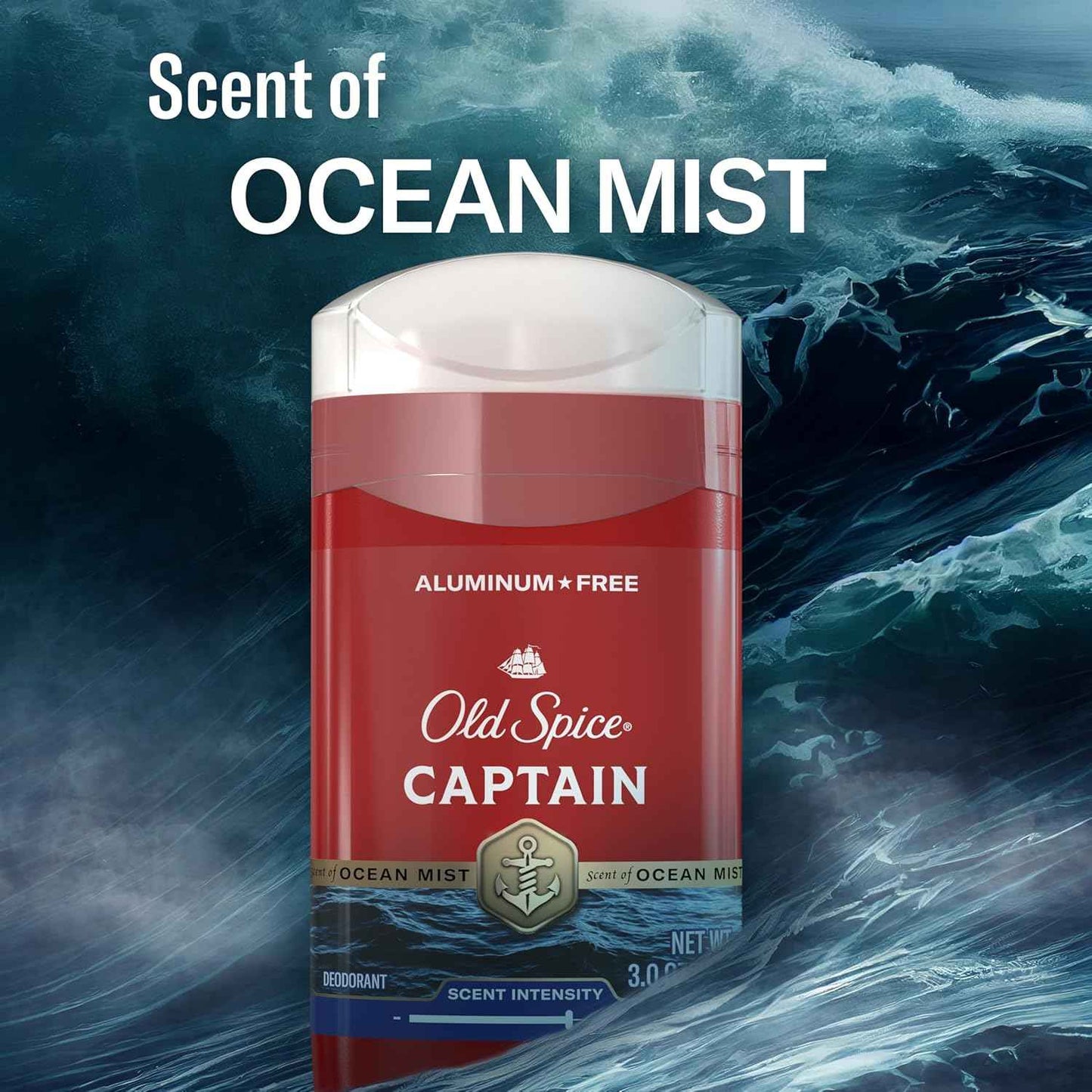 Old Spice Aluminum Free Deodorant for Men, 24/7 Odor Protection, 24/7 Freshness & Lasting Scent, Goes on Clean