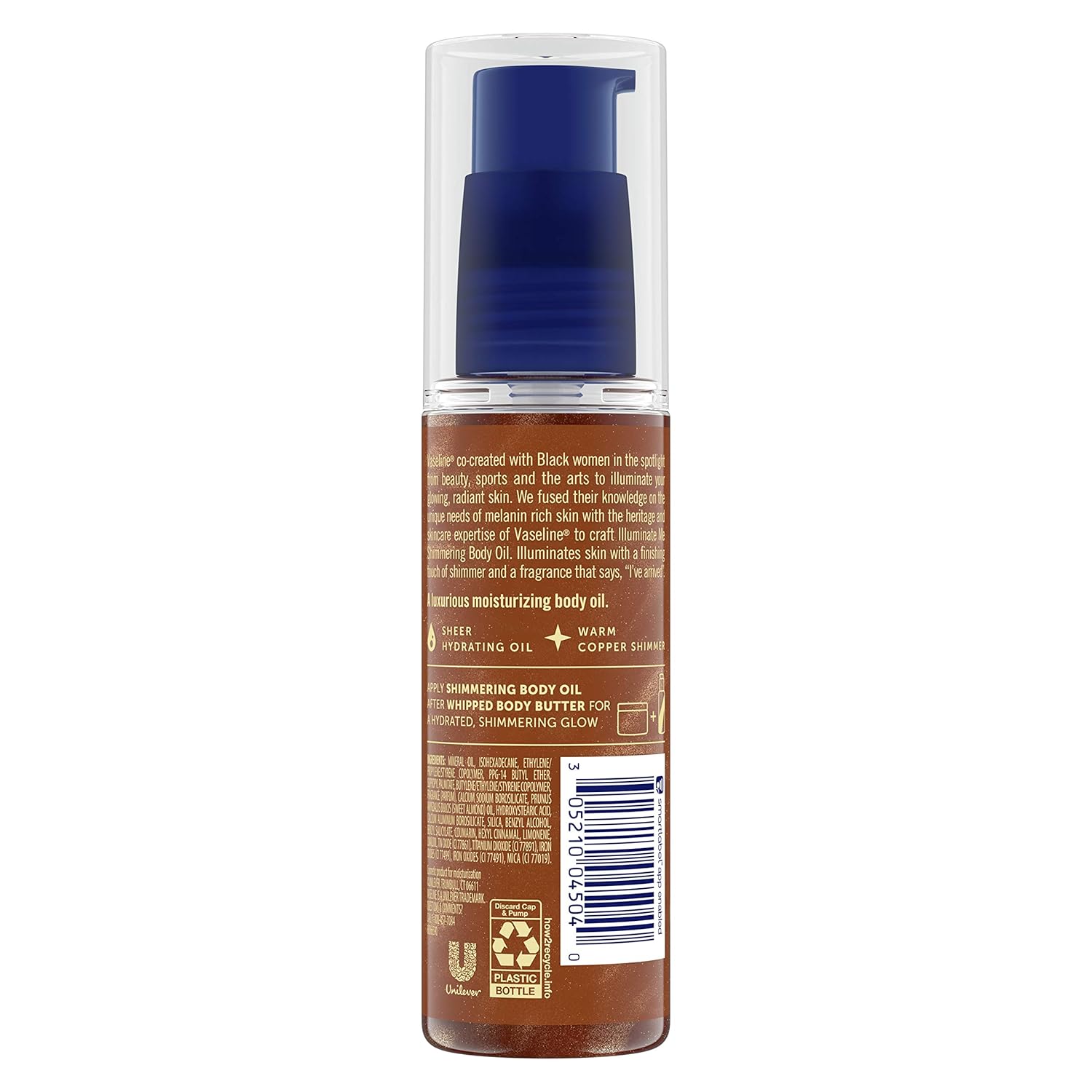 Vaseline_Illuminate_Me_Shimmering_Body_Oil_Created_for_Melanin_Rich_Skin,_Illuminates_Skin_with_Finishing_Touch_of_Shimmer_for_Glowing_Skin_3.3_oz
