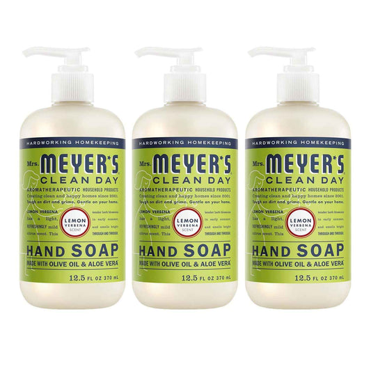 MRS. MEYER'S CLEAN DAY Hand Soap, 12.5 Fl Oz Bottle - 3 Pack