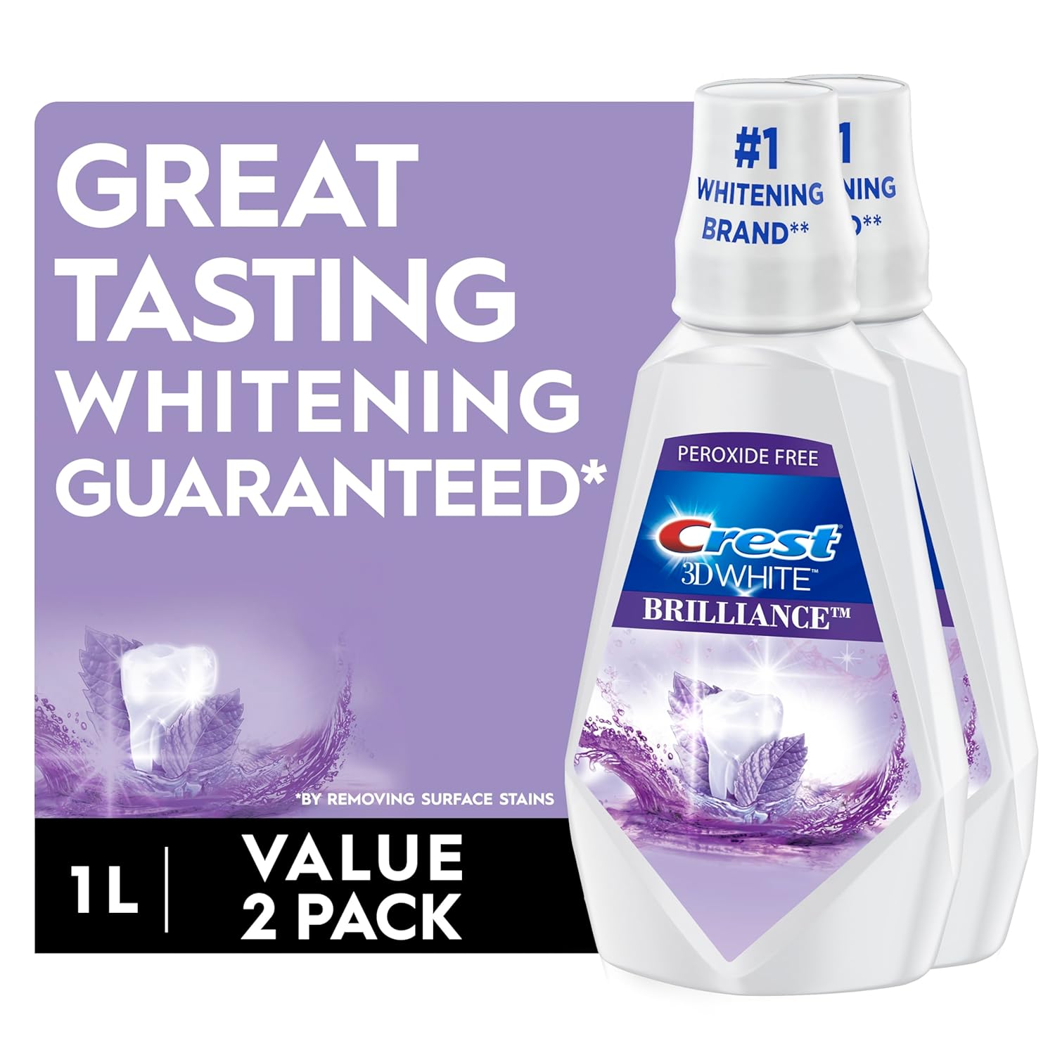 Crest_Mouthwash/Mouth_Rinse,_3D_White_Brilliance_Whitening,_Alcohol_Free,_Clean_Mint,_2x1L_(33.8_fl_oz)