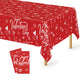 Valentines Red - 2pcs 54x108 in