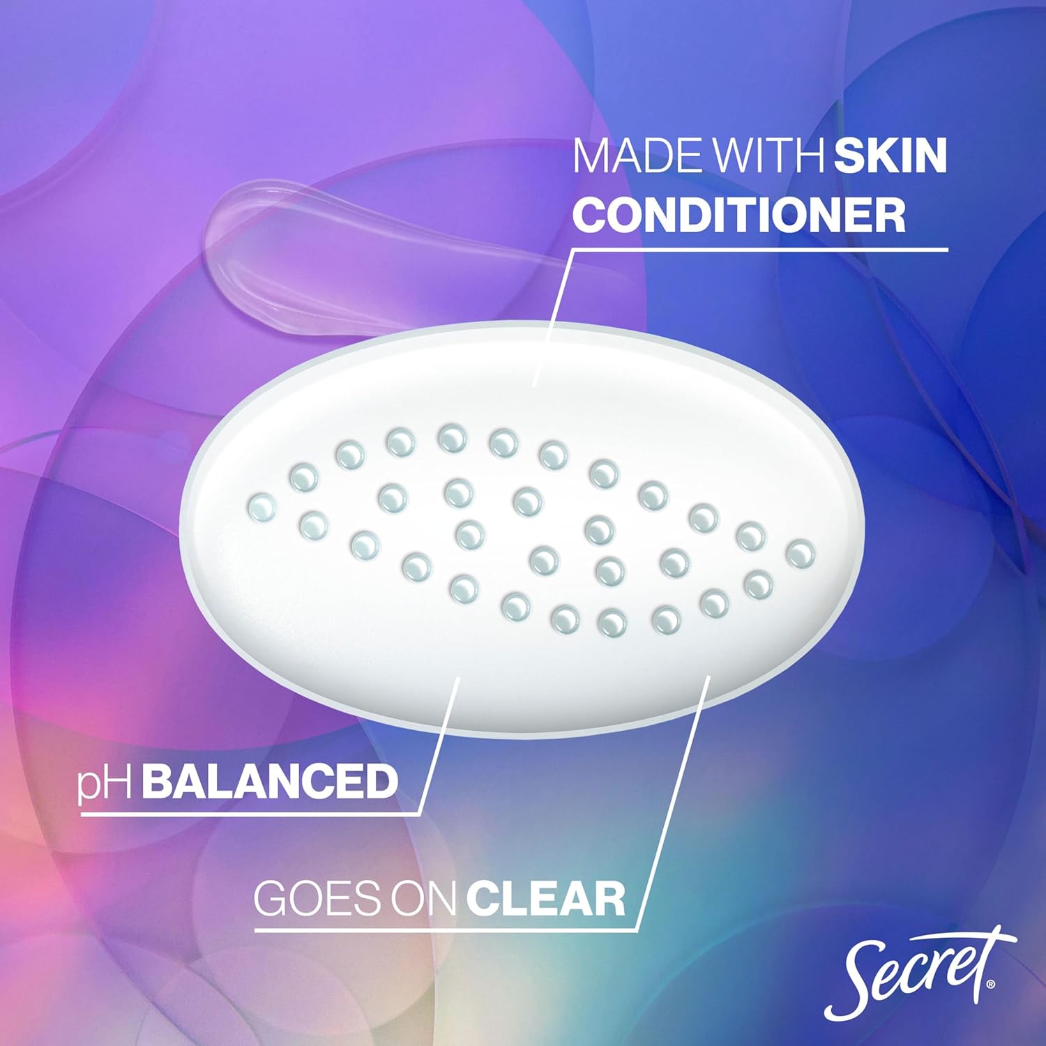 Secret_Fresh_Antiperspirant_Deodorant_for_Women,_72hr_Breathable_Sweat_&_Odor_Protection,_Instant_Freshness_&_Gentle,_PH_Balancing_Minerals,_Clear_Gel,_Relaxing_Lavender_Scent,_3.4_oz