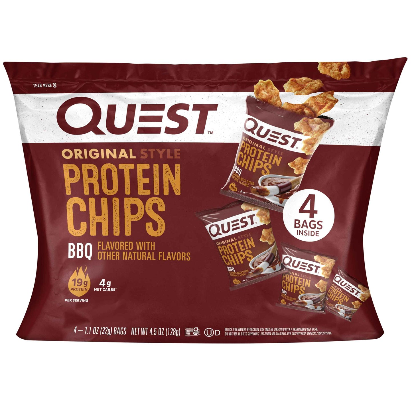 Quest Nutrition Protein Chips Variety Pack High Protein, Low Carb, 1.1 oz