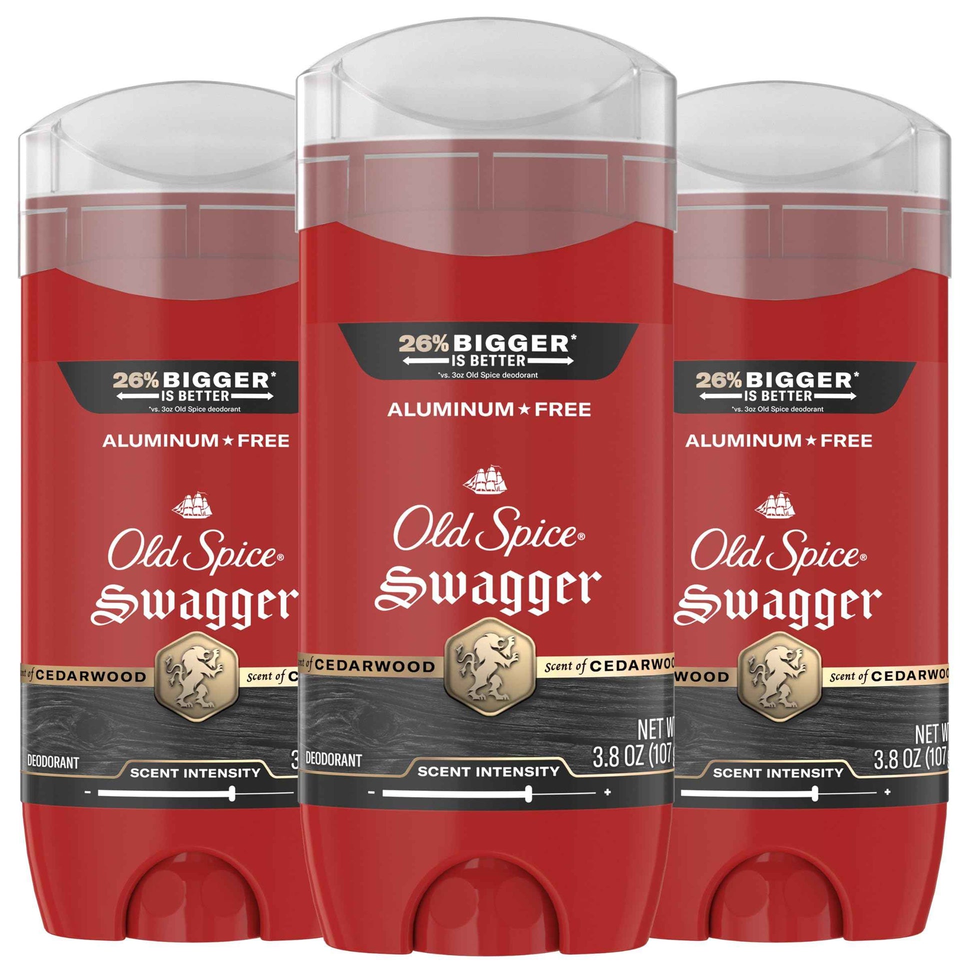 Old Spice Aluminum Free Deodorant for Men, 24/7 Protection to Eliminate Odors, 24/7 Freshness & Lasting Scent