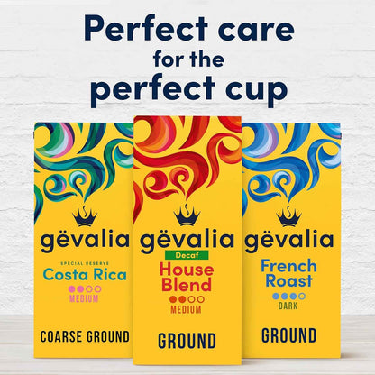 Gevalia House Blend Decaf Medium Roast Ground Coffee