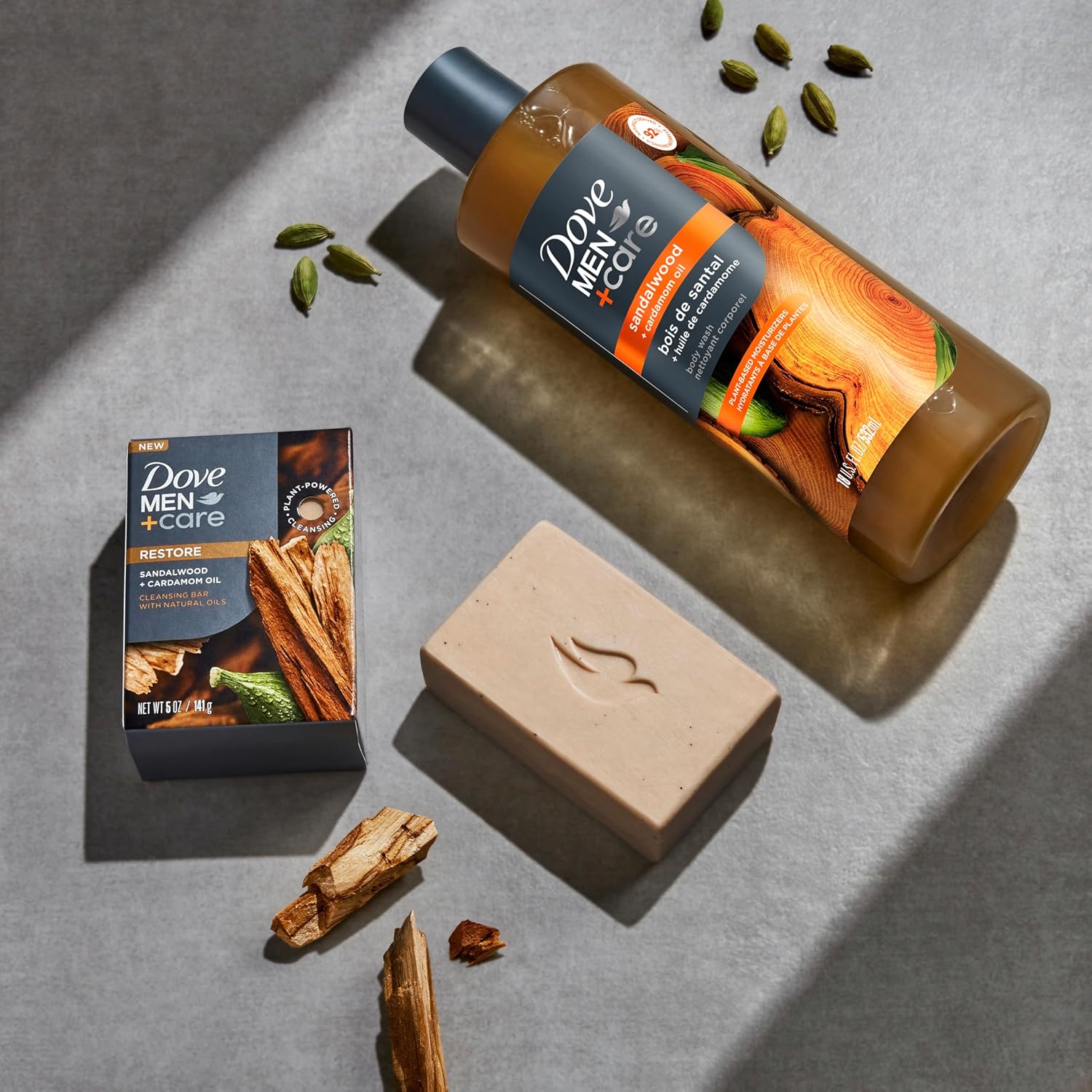 DOVE_MEN_Moisturizing_Body_Wash_|_#1_Dermatologist_Body_Wash_for_Men,_Sulfate_Free,_Paraben_Free,_&_Dye_Free_|_Sandalwood_+_Cardamom_Oil,_26oz