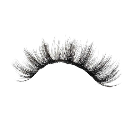 KISS Matte Black, False Eyelashes, 16mm, Includes 1 Pair Of Lash, Easy to Apply, Reusable Lash Clusters
