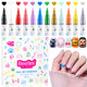 0-0-12 Colors Nail Polish Pens