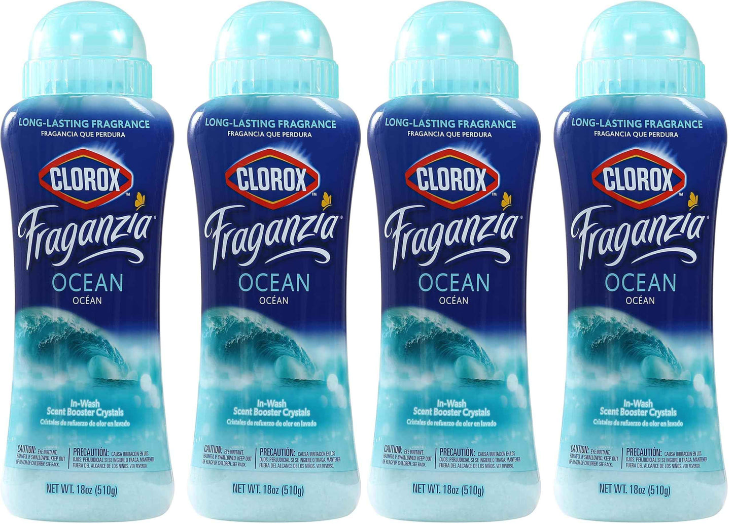 Clorox Fraganzia Laundry Scent Booster Crystals, In-Wash Fragrance Beads for Fresh-Smelling Clothes & Linens, Safe for All Fabrics & Colors, Easy-Pour Bottle