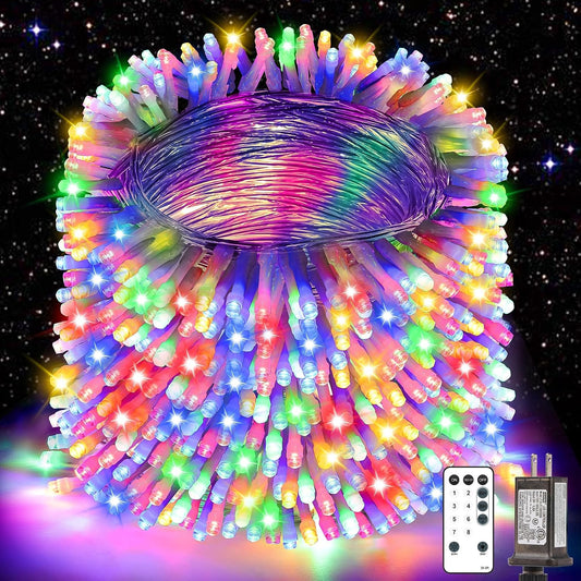 Christmas_Lights_String_Outdoor_Indoor,_1200_LED_403FT_Multicolor_Xmas_Tree_Decorations_Lights,_Plug_in_Twinkle_Fairy_Light_with_Remote_Timer_Dimmable_for_Room_Yard_Holiday_Party_Wedding_Camping_Decor