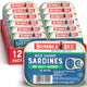 No Salt Added, In Water - 3.75 Ounce (Pack of 12)