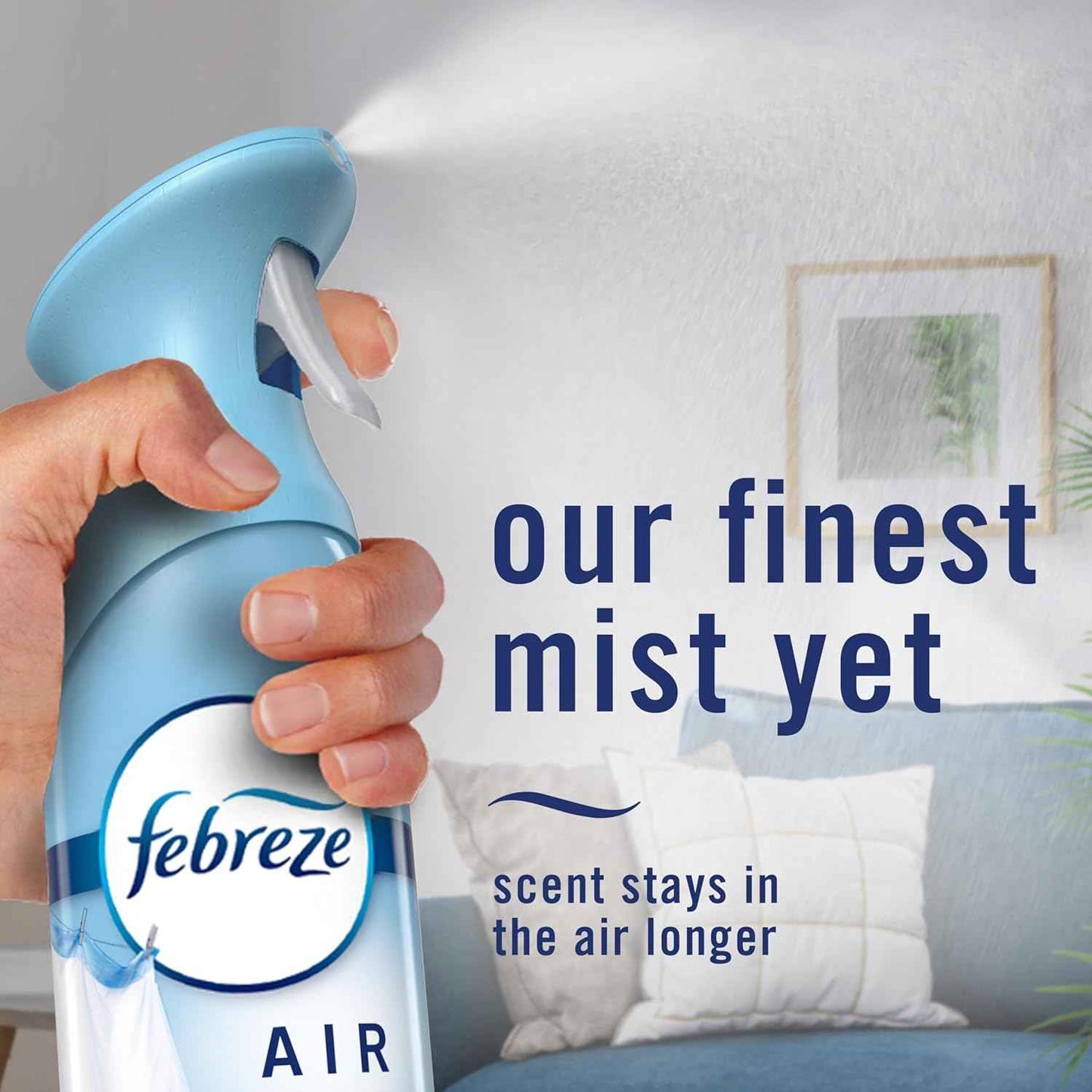 Febreze Air Mist, Air Freshener, Odor Fighting Room Spray, Deodorizer for Home Bathroom Kitchen Office Apartment,  Warm Ocean Breeze, Summer Golden Hour Variety Pack