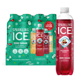 Sparkling Ice, Sparkling Water, Zero Sugar Flavored Water, with Vitamins and Antioxidants, Low Calorie Beverage, 17 fl oz Bottles (Pack of 12)