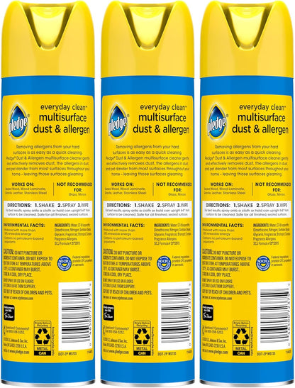Pledge_Dust_&_Allergen_Multisurface_Cleaner,_Aerosol_Spray,_Lemon_Scent,_9.7oz_(Pack_of_3)