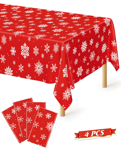 Snowflakes - 4pcs 54x108 in