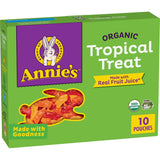 Annie's Organic Bunny Fruit Flavored Snacks, Summer Strawberry, Gluten Free, 10 Pouches, 7 oz