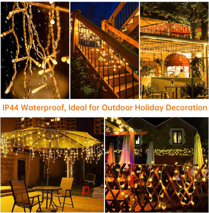 Blingstar_Icicle_Lights_Christmas_Lights_Outdoor_49.2_Ft_440_LED_Extendable_Dripping_Lights_8_Modes_Warm_White_Icecycle_String_Lights_Cascade_for_Indoor_Outside_Xmas_Holiday_House_Decor,_Clear_Wire