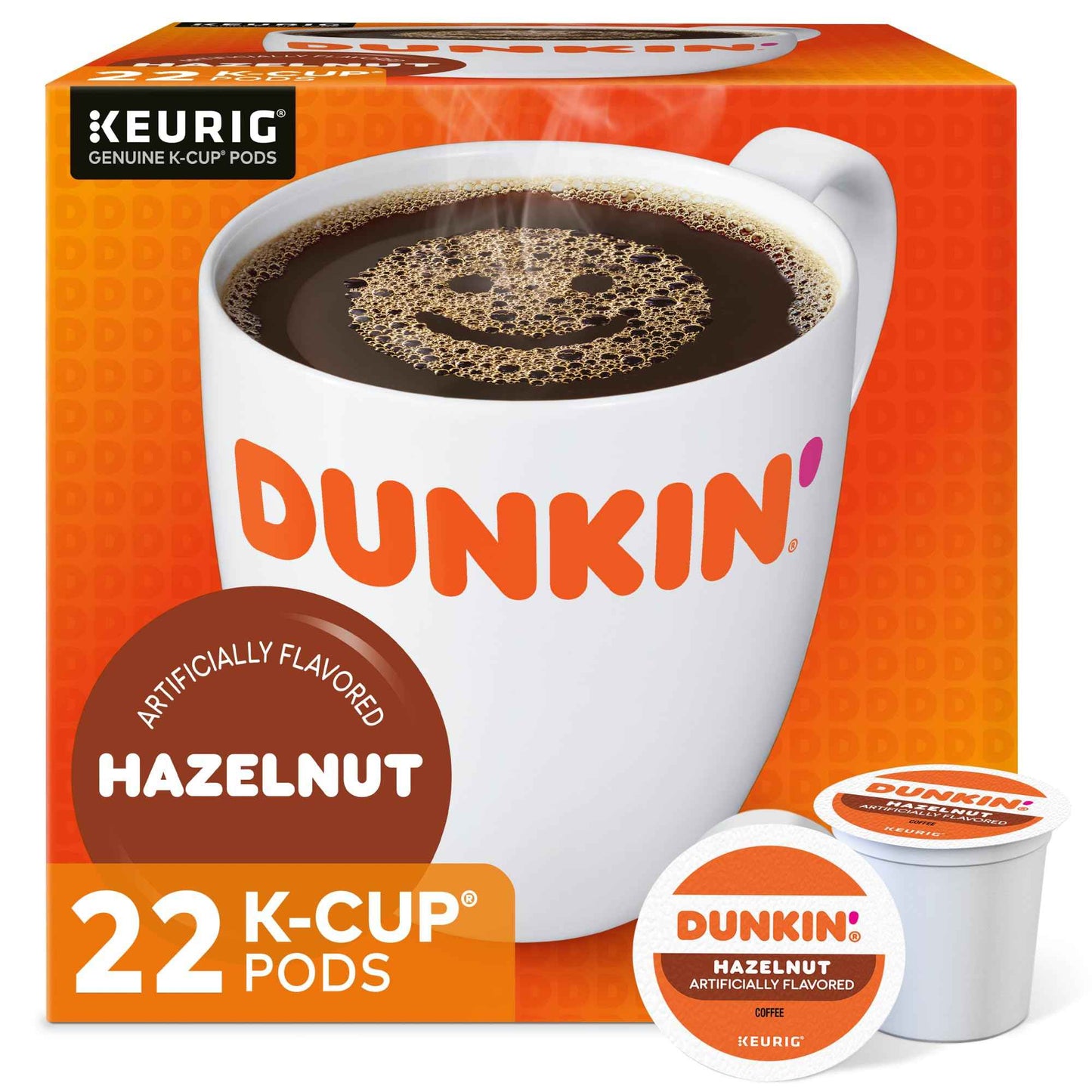 Dunkin' French Vanilla Flavored Coffee, Keurig K-Cup Pods