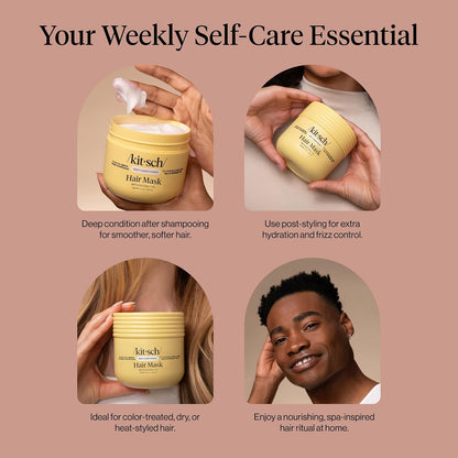 Kitsch_Deep_Conditioning_Hair_Mask_–_Moisturizing_Hair_Mask_for_Damaged_Hair_with_Coconut_Oil_–_Hydrating,_Strengthening_&_Frizz-Reducing_Hair_Care_Treatment_for_Curly,_Coily_&_All_Hair_Types_-_10_oz