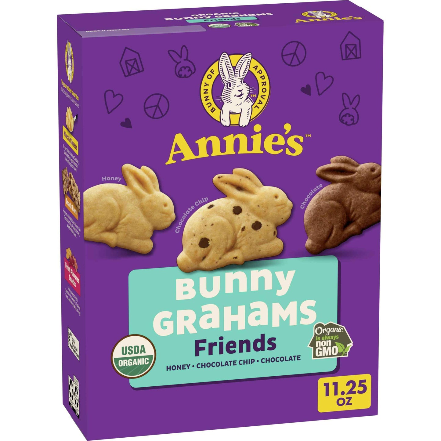 Annie's Organic Bunny Grahams Snacks, Neapolitan, 7.5 oz - Easter Day