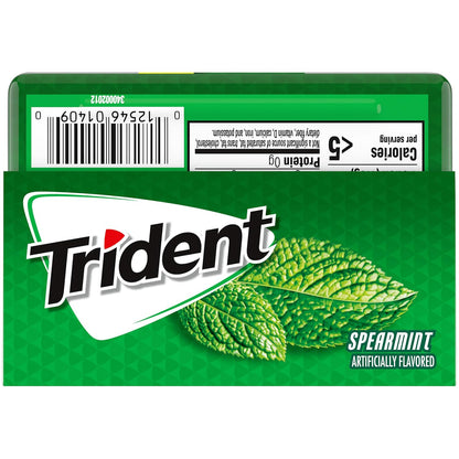 Trident_Spearmint_Sugar-Free_Chewing_Gum,_6_Pocket_Packs_of_28_Pieces_(168_Total_Pieces)