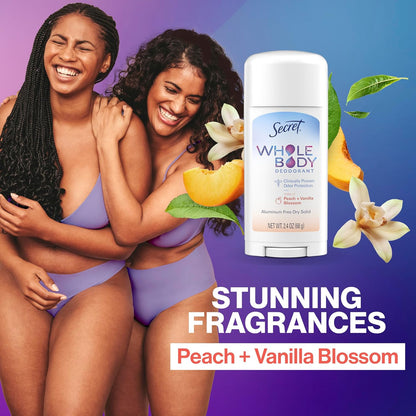 Secret_Whole_Body_Deodorant_Stick_for_Women,_Travel_Size,_Peach_&_Vanilla_Blossom_Scent,_Aluminum_Free_Deodorant,_72_HR_Odor_Protection,_0.5_oz
