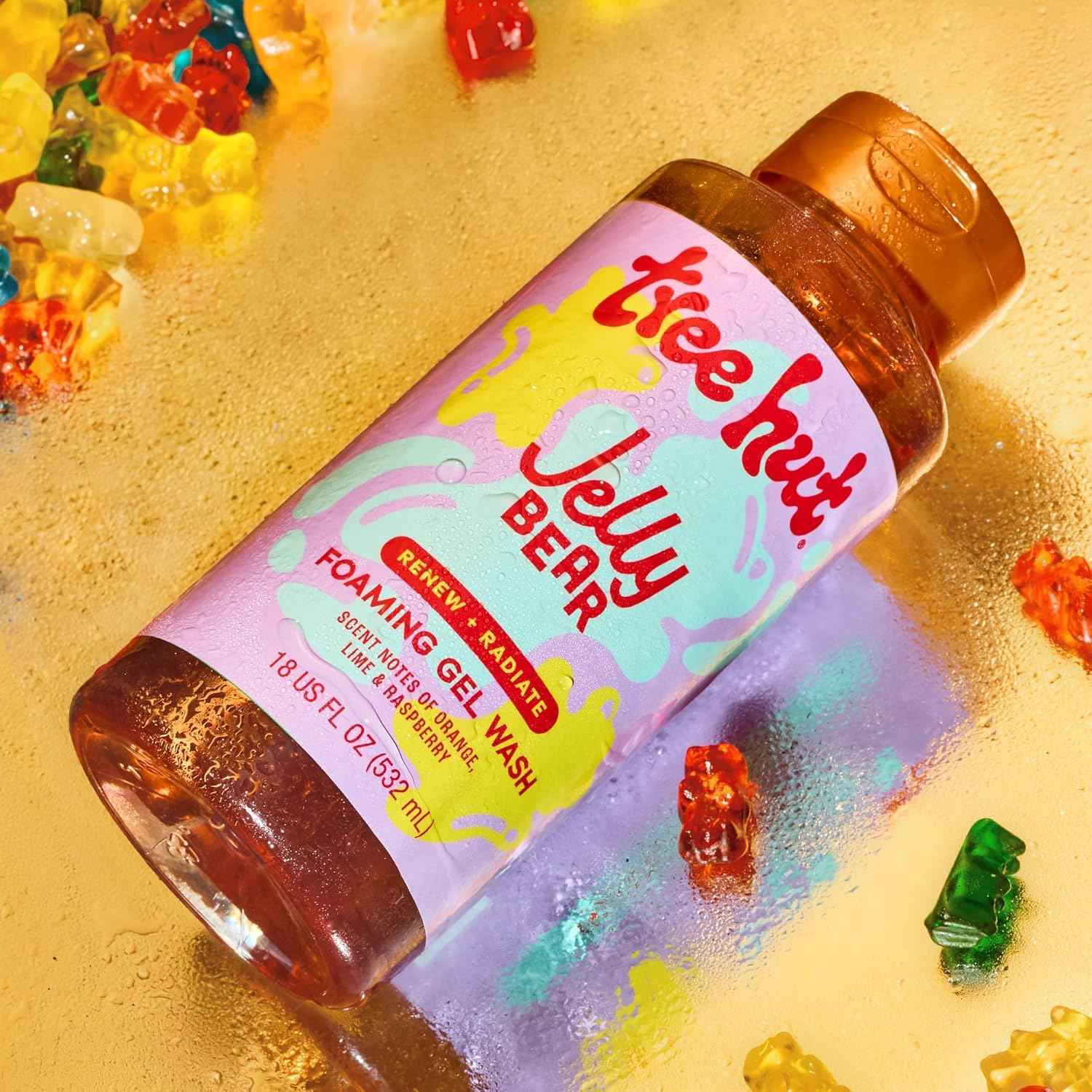 Tree Hut Body Wash, Hydrating & Moisturizing Shower Gel with Shea Butter & Essential Oils, Soft Smooth Glowing Skin, Gentle Cleanser For All Skin Types, Self Care Gifts for Women, 18 Fl Oz