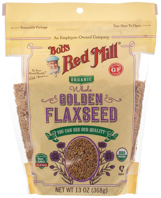 Bob's_Red_Mill_Resealable_Organic_Whole_Golden_Flaxseed,_13_Ounce_(Pack_of_1)