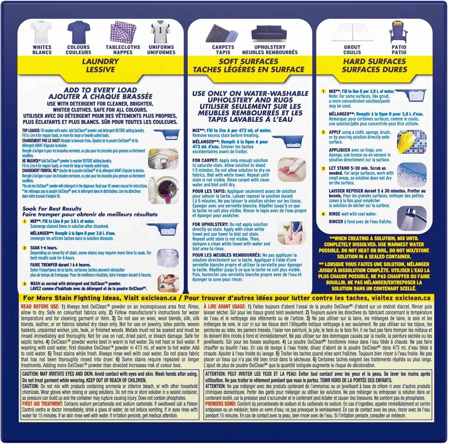 OxiClean Versatile Stain Remover with Max Efficiency