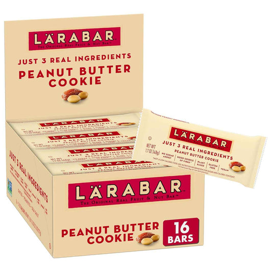 Larabar Peanut Butter Cookie, Fruit and Nut Bars, Gluten Free and Vegan