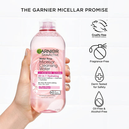 Garnier_Micellar_Water_with_Rose_Water_and_Glycerin,_Hydrating_Facial_Cleanser_&_Makeup_Remover,_For_All_Skin_Types,_Vegan,_Cruelty_Free,_13.5_Fl_Oz_(400mL),_1_Count
