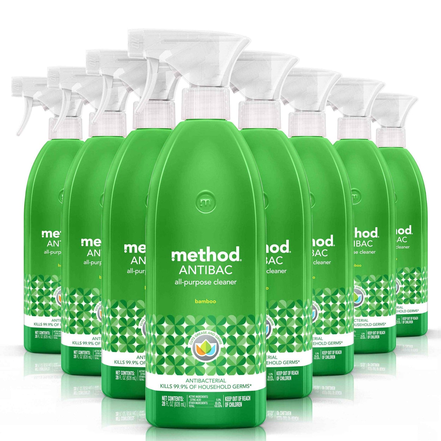 Method Antibacterial All-Purpose Cleaner Spray, Kills 99.9% of Household Germs, 28 Fl Oz