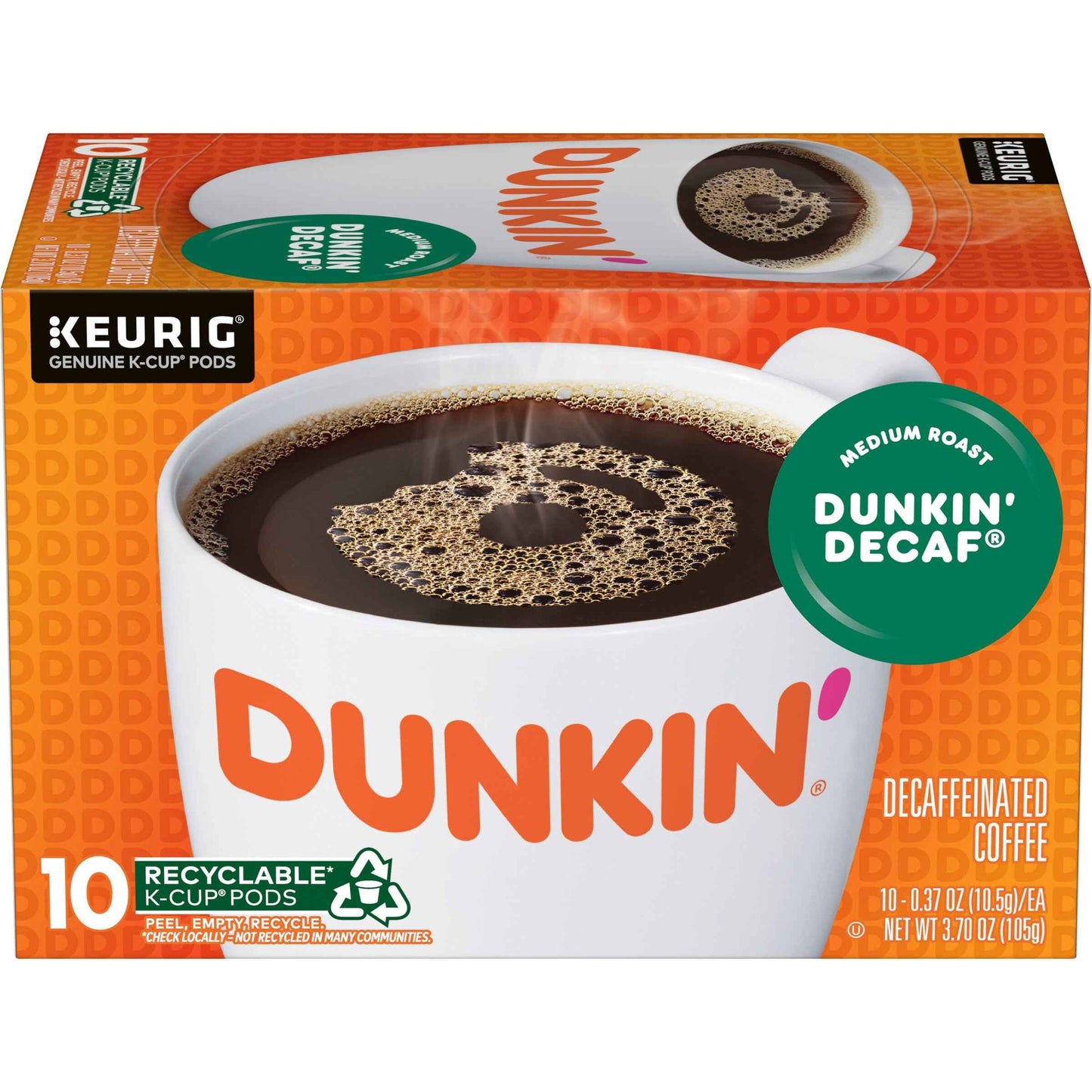 Dunkin' Decaf Medium Roast Coffee
