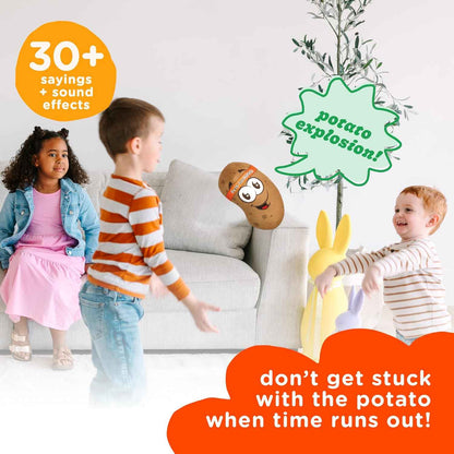 Move2Play, Pass The | Hilariously Wild & Fun Kids Game | Easter Gift for Kids | Easter Basket Stuffer | Indoor/Outdoor Toy for Toddlers & Kids Ages 3-8+ | Summer & Camping Fun