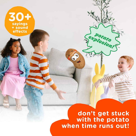 Move2Play, Pass The | Hilariously Wild & Fun Kids Game | Easter Gift for Kids | Easter Basket Stuffer | Indoor/Outdoor Toy for Toddlers & Kids Ages 3-8+ | Summer & Camping Fun