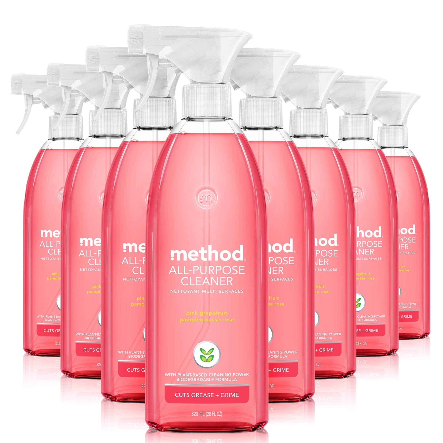 Method All-Purpose Cleaner Spray, French, Perfect for Most Counters, Tiles and More, 28 Fl Oz