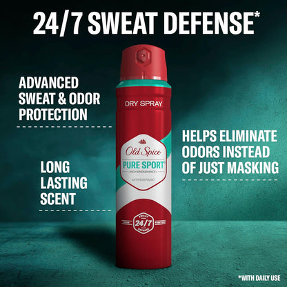 Old_Spice_Dry_Spray_Antiperspirant_Deodorant_for_Men,_High_Endurance,_24/7_Sweat_Defense_&_Odor_Protection,_24/7_Freshness_&_Lasting_Scent,_Pure_Sport_Scent,_4.3_oz_(Pack_of_3)