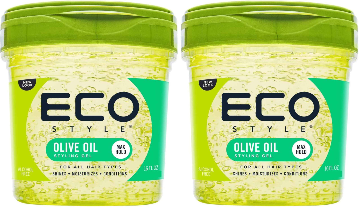 Eco Style Gel Styling - Adds Shine and Tames Split Ends - Delivers Moisture to Scalp - Nourishes And Repairs - Provides Weightless and Superior Hold - Ideal for all Hair