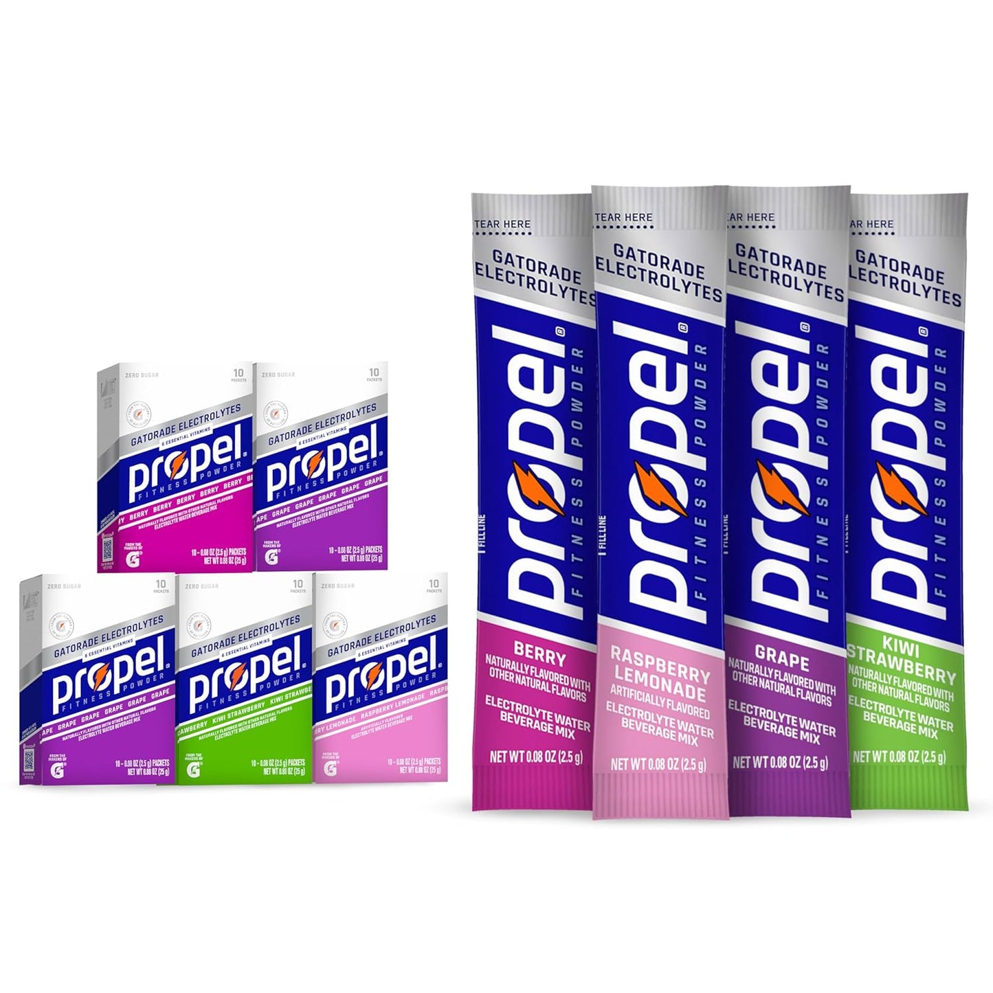 Propel_Electrolyte_Enhanced_Water_Drink_Mix_Powder_Packets,_4_Flavor_Variety_Pack,_Zero_Calorie_&_Zero_Sugar_Hydration_with_Electrolytes_and_Vitamins_C_&_E_(50_Packets)