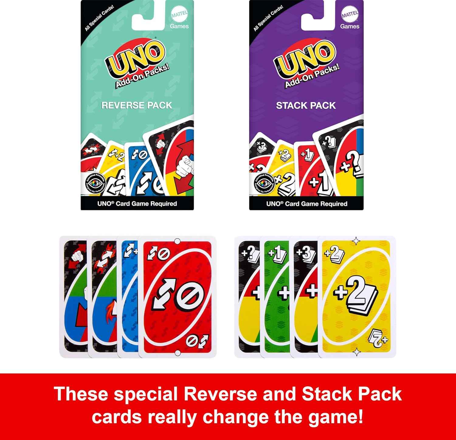Mattel Games UNO Card Game with 2 Add On Packs & Collectible Tin for Kids, Adults & Family Game Night. 2 to 10 Players (Amazon Exclusive)